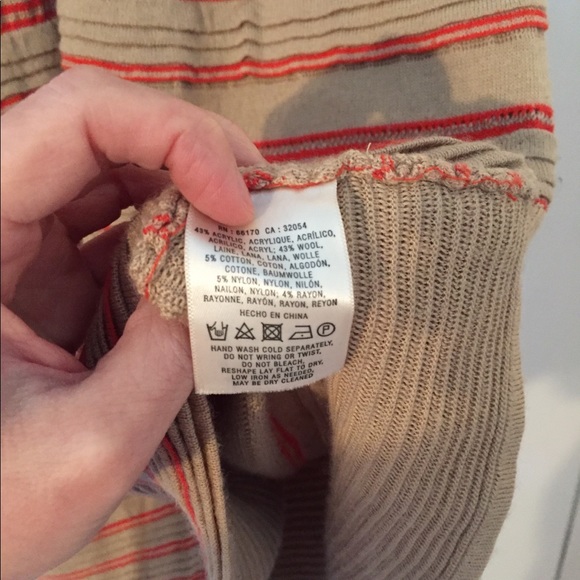 Anthropologie striped sweater dress for winter - Picture 5 of 5